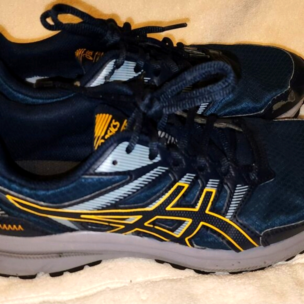 Asics Women's Trail Scout Size 9.5 Blue Grey